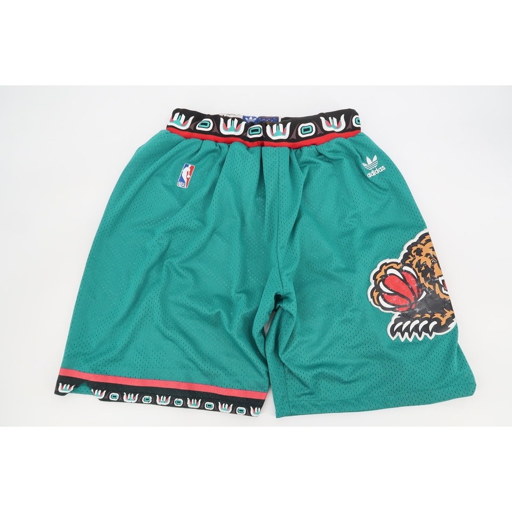 Adidas Memphis Grizzlies NBA Shorts Mens Large Teal Swingman Basketball